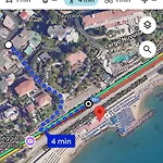 Mapa 25 Apartment Sanremo